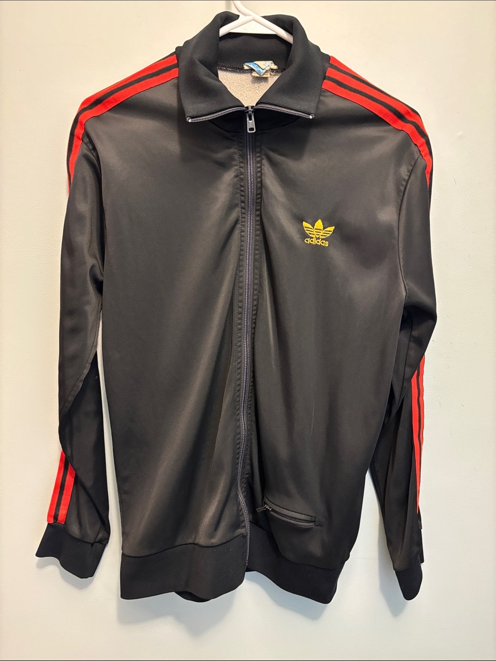 1970's Vintage Adidas Ventex Track jacket. Excellent condition!! Made in France